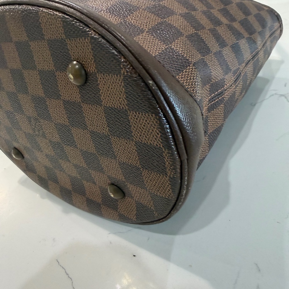 Louis Vuitton Brown Damier Bucket Tote - Picture 10 of 12